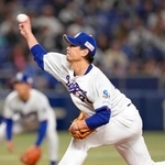 　５回２安打無失点と好投した中日・涌井＝バンテリンドーム