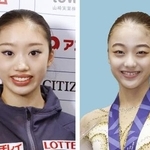 　左から岡田芽依、上薗恋奈