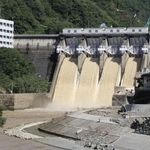 　愛媛県大洲市の鹿野川ダム