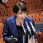 　参院予算委で答弁する高市首相＝１８日午後