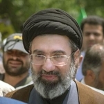 　イランの新最高指導者モジタバ・ハメネイ師（ゲッティ＝共同）