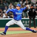 　７回途中２失点にまとめたＤｅＮＡ先発の東＝ベルーナドーム