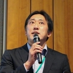 　古代文明「ディルムン」の古墳調査に関し発表する東京文化財研究所の安倍雅史保存計画研究室長＝２１日午後、東京都台東区