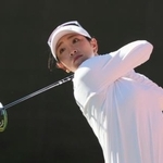 　第３ラウンド、通算９アンダーで５位の原英莉花＝シャロンハイツ・クラブ（共同）