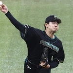 　４回無失点と好投したした日本ハム先発の有原＝エスコンフィールド