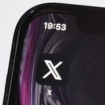 　Ｘのアプリのアイコン