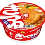 　東洋水産の「赤いきつねうどん」