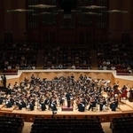 　東北ユースオーケストラの公演＝２６日、東京・赤坂のサントリーホール