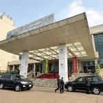 　カメルーン・ヤウンデのＷＴＯ閣僚会議の会場＝２５日（共同）