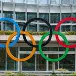 　国際オリンピック委員会（ＩＯＣ）の本部＝２６日、スイス・ローザンヌ（ロイター＝共同）