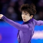 　男子ＳＰ　演技する佐藤駿＝プラハ（共同）