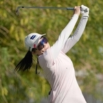 　第１ラウンド、７アンダーで６位の勝みなみ＝ワールウインドＧＣ（共同）