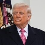 　トランプ米大統領＝２７日、ワシントン（ＡＰ＝共同）