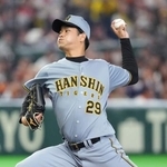 　巨人戦で完封勝利を挙げた阪神・高橋＝東京ドーム