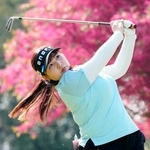 　第２日、通算９アンダーで首位の小林光希＝ＵＭＫＣＣ