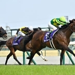 　第５６回高松宮記念を制したサトノレーヴ。２連覇を達成＝中京競馬場