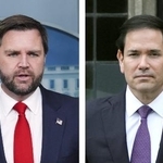 　バンス米副大統領、ルビオ米国務長官（いずれもゲッティ＝共同）