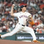 　エンゼルス戦に先発でメジャー初登板したアストロズ・今井＝ヒューストン（共同）