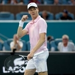 　通算２６勝目を挙げたヤニク・シナー＝２９日（ゲッティ＝共同）