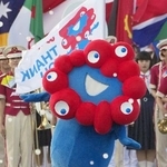 　大阪・関西万博の公式キャラクター「ミャクミャク」