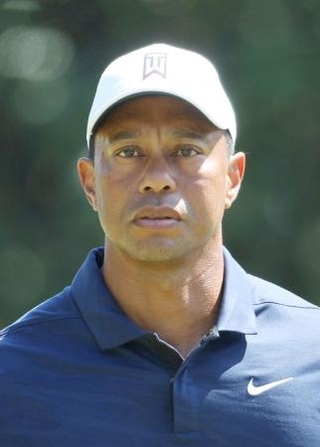 　タイガー・ウッズ選手（ゲッティ＝共同）