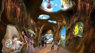 　パソナグループが今年秋ごろに開業する複合施設の展示イメージ（同社提供）