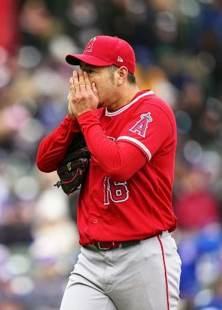 　エンゼルス・菊池＝１日、シカゴ