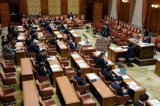 　「国家情報会議」創設法案について質疑が行われた衆院内閣委＝１０日午前
