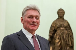 　ロシアのペスコフ大統領報道官＝１３日、モスクワ（タス＝共同）