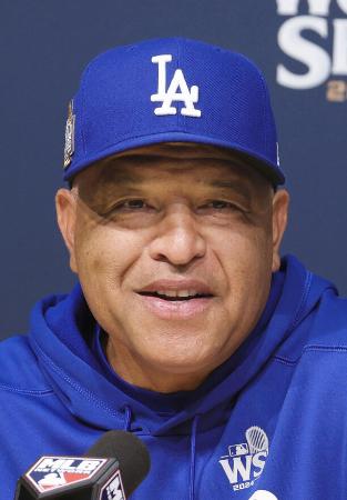 　ドジャースのロバーツ監督