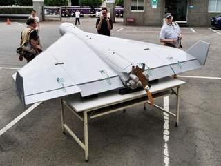 　台湾・雷虎科技の無人機＝２１日、台中市（共同）