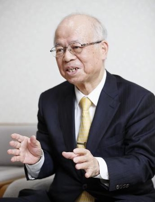 　日本大の百地章名誉教授＝２０２５年