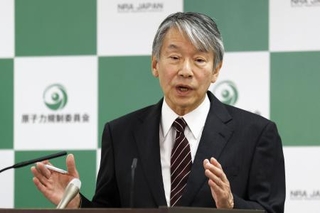 　原子力規制委員会の山中伸介委員長