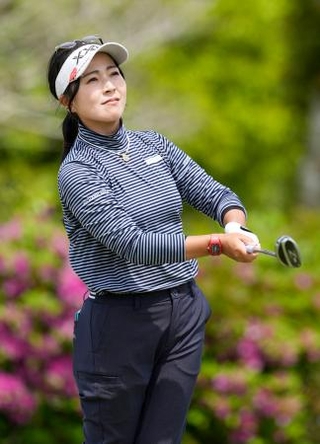 　第３日、通算２アンダーで７７位の青木瀬令奈＝ＭＺ・ＧＣ