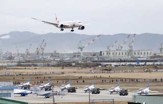 　宮城県東松島市の航空自衛隊松島基地＝２０２０年３月