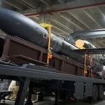 　ウクライナ開発の新型巡航ミサイル「フラミンゴ」＝２０２５年８月（ＡＰ＝共同）