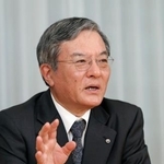 　インタビューに答えるＮＴＴの島田明社長