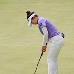 　第１ラウンド、５アンダーで首位の山下美夢有＝シャドークリークＧＣ（共同）