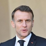 　フランスのマクロン大統領（ゲッティ＝共同）