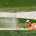 　最終ラウンド、通算１アンダーで４位の山下美夢有＝シャドークリークＧＣ（共同）