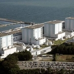 　東京電力福島第２原発。（左から）４号機、３号機、２号機、１号機＝２００８年１０月