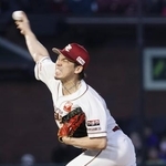 　日本ハム戦に先発した楽天・前田健＝楽天モバイルパーク