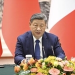 　中国の習近平国家主席＝昨年１２月、北京（ゲッティ＝共同）