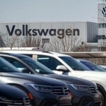 　フォルクスワーゲンの米テネシー州チャタヌーガ工場＝２０２４年３月（ゲッティ＝共同）