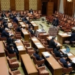 　「国家情報会議」創設法案について質疑が行われた衆院内閣委＝１０日午前