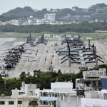 　米軍普天間飛行場＝２０２５年５月、沖縄県宜野湾市