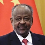 　ジブチのゲレ大統領（ゲッティ＝共同）