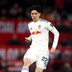 　リーズの田中碧＝１３日（ロイター＝共同）