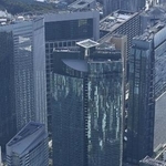 　ＡＮＡホールディングス本社が入るビル＝２０２０年、東京都港区