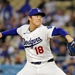 　メッツ戦に先発したドジャース・山本＝ロサンゼルス（共同）